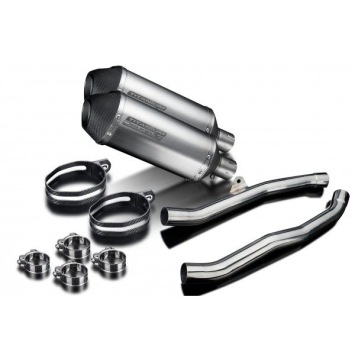 Delkevic slip-on kit X-Oval Titanium 260mm zonder e-keur - ZZR1400/ZX14 (2008-2011)