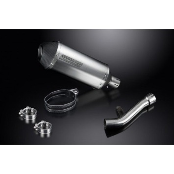 Delkevic slip-on kit X-Oval Titanium 260mm zonder e-keur - FZ1 FAZER (2006-2015)