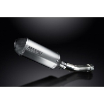 Delkevic slip-on kit X-Oval Titanium 260mm zonder e-keur - FZ1 FAZER (2006-2015)