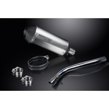 Delkevic slip-on kit X-Oval Titanium 260mm zonder e-keur - GSX-R1000 (2009-2011)