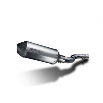 Delkevic slip-on kit X-Oval Titanium 260mm zonder e-keur - GSX-R1000 (2009-2011)