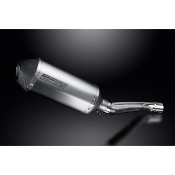 Delkevic slip-on kit X-Oval Titanium 260mm zonder e-keur - ZX-10R NINJA (2011-2015)