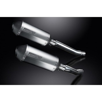 Delkevic slip-on kit X-Oval Titanium 260mm zonder e-keur - TDM900 (2002-2013)