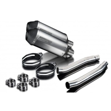 Delkevic slip-on kit X-Oval Titanium 260mm zonder e-keur - TDM900 (2002-2013)