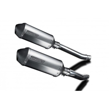 Delkevic slip-on kit X-Oval Titanium 260mm zonder e-keur - TDM900 (2002-2013)