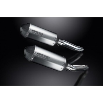 Delkevic Slip-on Kit X-Oval Titanium 260mm ohne EG-BE - TRX850 (1995-1999)