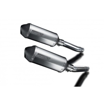 Delkevic Slip-on Kit X-Oval Titanium 260mm ohne EG-BE - TRX850 (1995-1999)