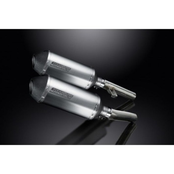 Delkevic slip-on kit X-Oval Titanium 260mm zonder e-keur - ZZR1200 (2002-2005)