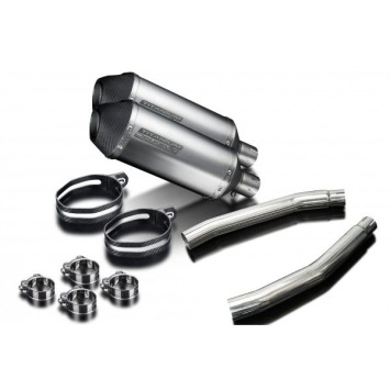 Delkevic slip-on kit X-Oval Titanium 260mm zonder e-keur - GSX1300R HAYABUSA (2008-2019)