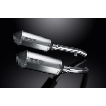 Delkevic slip-on kit X-Oval Titanium 260mm zonder e-keur - FJR1300 (2000-2005)