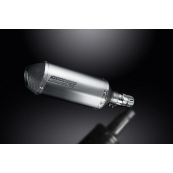 Delkevic slip-on kit X-Oval Titanium 260mm zonder e-keur - YZF-R6 (2006-2018)