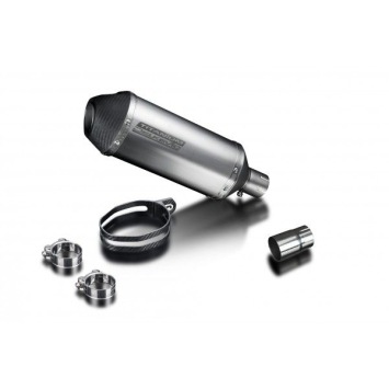 Delkevic slip-on kit X-Oval Titanium 260mm zonder e-keur - YZF-R6 (2006-2018)