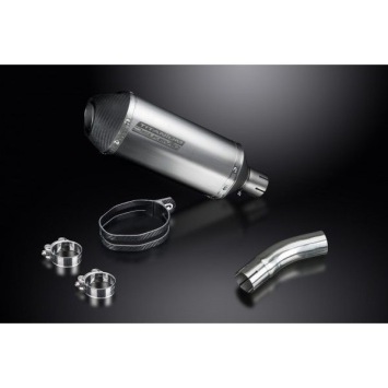 Delkevic slip-on kit X-Oval Titanium 260mm zonder e-keur - GSX-R600 L1-L6 (2011-2016)