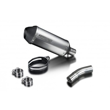 Delkevic slip-on kit X-Oval Titanium 260mm zonder e-keur - GSX-R600 L1-L6 (2011-2016)