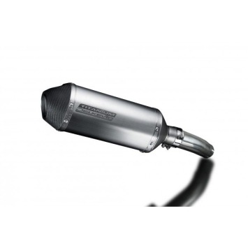 Delkevic slip-on kit X-Oval Titanium 260mm zonder e-keur - GSX-R600 L1-L6 (2011-2016)