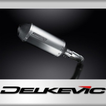 Delkevic slip-on kit X-Oval Titanium 260mm zonder e-keur - FZ8 (2010-2015)
