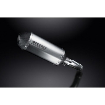 Delkevic slip-on kit X-Oval Titanium 260mm zonder e-keur - FZ8 (2010-2015)