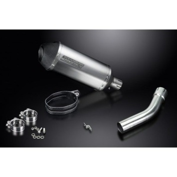 Delkevic slip-on kit X-Oval Titanium 260mm zonder e-keur - S1000RR (2015-2016)