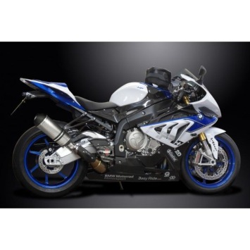 Delkevic slip-on kit X-Oval Titanium 260mm zonder e-keur - HP4 (2013-2015)