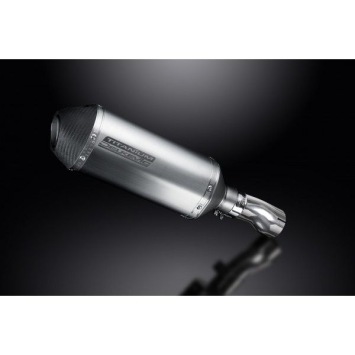 Delkevic slip-on kit X-Oval Titanium 260mm zonder e-keur - S1000RR (2010-2014)