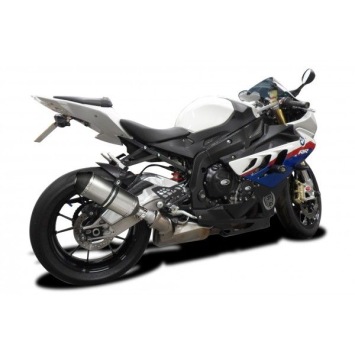 Delkevic slip-on kit X-Oval Titanium 260mm zonder e-keur - S1000RR (2010-2014)