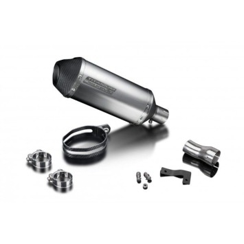 Delkevic slip-on kit X-Oval Titanium 260mm zonder e-keur - S1000RR (2010-2014)