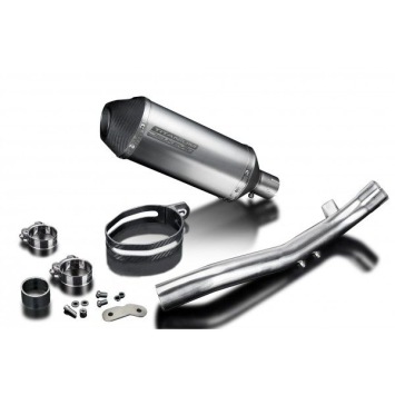 Delkevic slip-on kit X-Oval Titanium 260mm zonder e-keur - Tiger Sport 1050 (2013-2017)