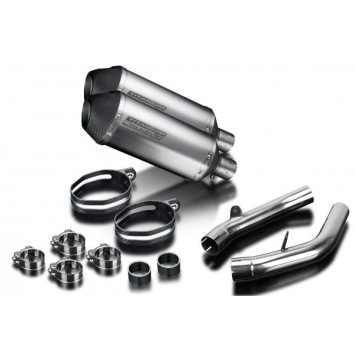 Delkevic slip-on kit X-Oval Titanium 260mm zonder e-keur - VTR1000SP2 (2002-2010)