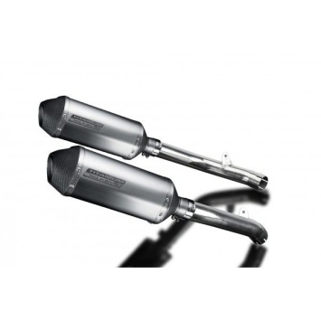 Delkevic slip-on kit X-Oval Titanium 260mm zonder e-keur - VTR1000SP2 (2002-2010)