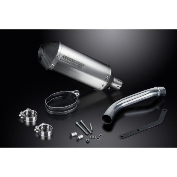 Delkevic slip-on kit X-Oval Titanium 260mm - SV650 (2003-2015)
