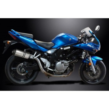 Delkevic slip-on kit X-Oval Titanium 260mm - SV650 (2003-2015)