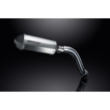 Delkevic slip-on kit X-Oval Titanium 260mm - SV650 (2003-2015)