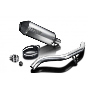 Delkevic slip-on kit X-Oval Titanium 260mm zonder e-keur - Tiger Explorer 1200 (2012-2019)
