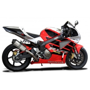 Delkevic slip-on kit X-Oval Titanium 260mm zonder e-keur - VTR1000SP1 (2000-2001)