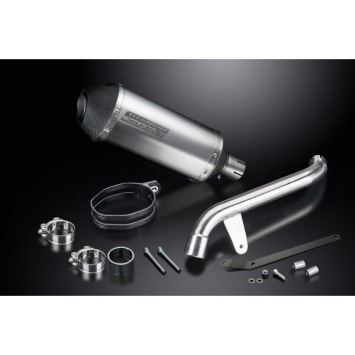 Delkevic slip-on kit X-Oval Titanium 260mm zonder e-keur - SV650 (2016-2019)