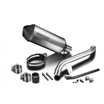 Delkevic slip-on kit X-Oval Titanium 260mm zonder e-keur - SV650 (2016-2019)