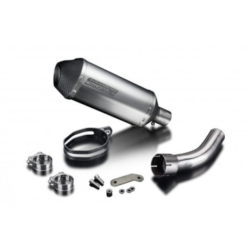 Delkevic slip-on kit X-Oval Titanium 343mm zonder e-keur - R1200GS (DOHC) (2010-2013)