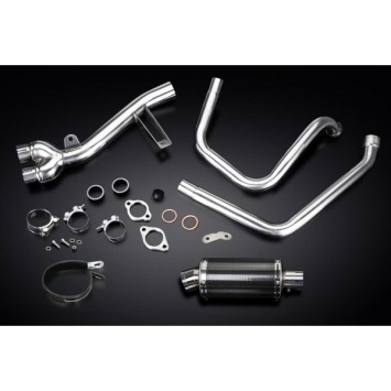 Delkevic volledig systeem Oval Carbon 225mm zonder e-keur - NT650V Deauville