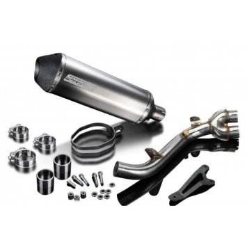 Delkevic slip-on kit X-Oval Titanium 343mm zonder e-keur - CB1000R/RA (2008-2017)