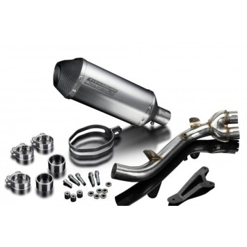 Delkevic slip-on kit X-Oval Titanium 260mm zonder e-keur - CB1000R/RA (2008-2017)