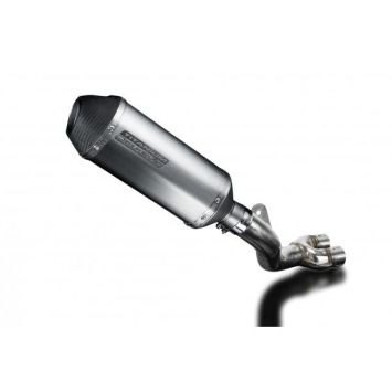 Delkevic slip-on kit X-Oval Titanium 260mm zonder e-keur - CB1000R/RA (2008-2017)