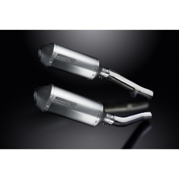 Delkevic slip-on kit X-Oval Titanium 260mm zonder e-keur - XJR1300 (2004-2006)