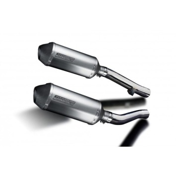 Delkevic slip-on kit X-Oval Titanium 260mm zonder e-keur - XJR1300 (2004-2006)