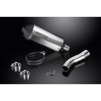 Delkevic slip-on kit X-Oval Titanium 260mm - F800R (2009-2016)