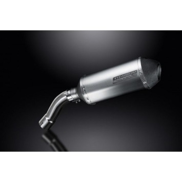 Delkevic slip-on kit X-Oval Titanium 260mm - F800R (2009-2016)