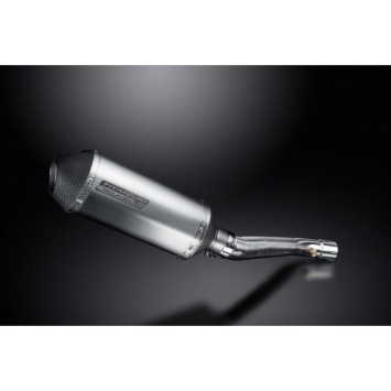 Delkevic slip-on kit X-Oval Titanium 260mm zonder e-keur - ZX-10R (2016-2018)