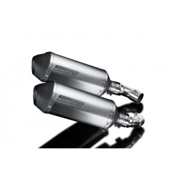 Delkevic slip-on kit X-Oval Titanium 260mm zonder e-keur - Monster 696 (2008-2014)