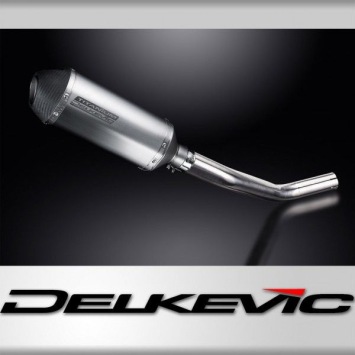 Delkevic slip-on kit X-Oval Titanium 260mm zonder e-keur - GSX-R600 (2006-2007)