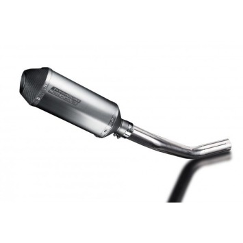 Delkevic slip-on kit X-Oval Titanium 260mm zonder e-keur - GSX-R600 (2006-2007)