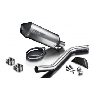 Delkevic slip-on kit X-Oval Titanium 260mm zonder e-keur - GSX-R600 (2006-2007)
